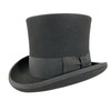 Funk Plus Wool Felt Top Hat Victorian Mad Hatter 6"