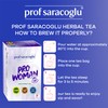 Prof Saracoglu 1 Box Pro-Woman Herbal Tea – Caffeine-Free Herbal