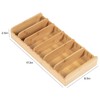 KitchenEdge Bamboo Kitchen Towel and Food-Storage Organizer, Perfect for Kitchen