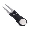 LL-Golf ® Folding Divot Tool with Coin for Ball Marking