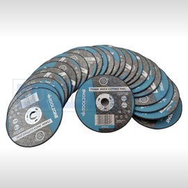 Dunnet Tools 50pc 76mm Cutting Disc Heavy Duty INOX Angle Grinder Discs For Metal 3" Inch Metal Cutting Discs For Angle Grinder Thin 1mm Grinder Disc Stainless Steel Iron Metals