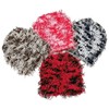 CORIRESHA Unisex Distressed Beanie Fuzzy Knitted Hat Winter Warm Outdoor