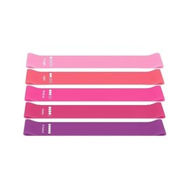 Resistance Bands Set, 5 Levels Elastic Workout Bands for Exercise, Physical Therapy, Strength Training, Yoga, Pilates