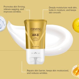 WNW WNW Ah-8 Firming Neck Cream for Crepey Skin. Body Care Comfort. Tighten Neck Cream, Ah-8 Moisturizing & Tightening Lotion Cosmetic Skin Repair. (1pcs)