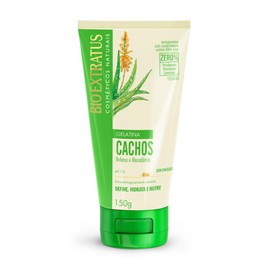 Bio Extratus - Linha Cachos (Babosa e Macadamia) - Gelatina 150 Gr - (Wavy (Aloe Vera and Macadamia) Collection - Gelatin Net 5.29 Oz)