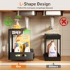 Under Sink Organizer 2 Pack,Pull Out Cabinet Organizer Shelf,Kitchen Bathroom