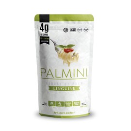 Palmini Low Carb Linguine | 4g of Carbs | As Seen On Shark Tank (12 Ounce Pouch (Single))