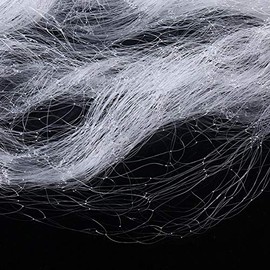 Fishing Net, Monofilament Gill Net with Float Fish Trap for Saltwater Shoal Fishing Lovers 1m x 20m (3 Fingers)