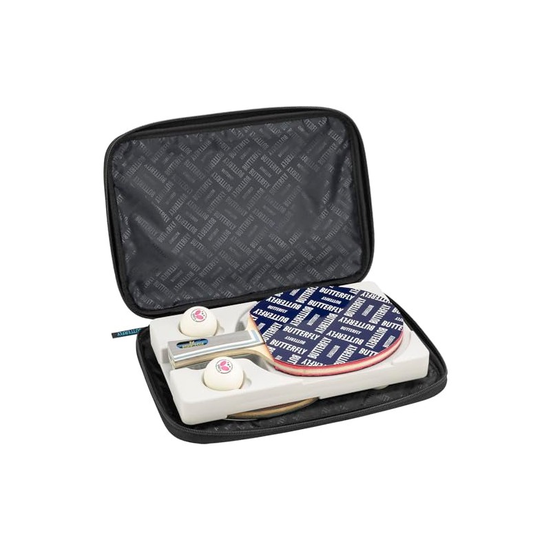 Butterfly 63400 Table Tennis Racket Case, YT Case, Holds 2