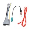 OTOTEC 1 Satz Stereo-Kabelbaum mit Antennenadapter kompatibel mit Dodge 2007-2016