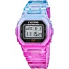 CALYPSO Unisex Watch K5874/5 Colour Splash Rubber Case Multi Rubber