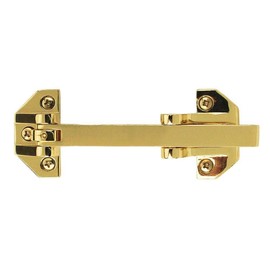 Defiant Heavy Duty Door Security Guard Bright Brass