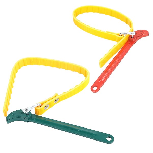 EXDUCT Belt Wrench, Set of 2, Large and Small, Oil