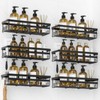 WOWBOX Shower Caddies 2 Pack - Adhesive Hanging Shower Shelf