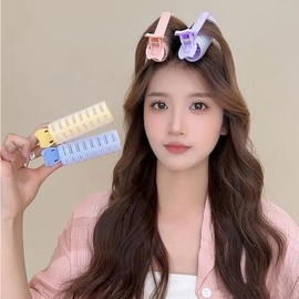 Kona 2-in-1 Bangs Roll-up Curling Tongs Volume SD-251172 Blue ONE / 코나 투인원 앞머리 롤업 컬링집게 볼륨 SD-251172 블루 ONE