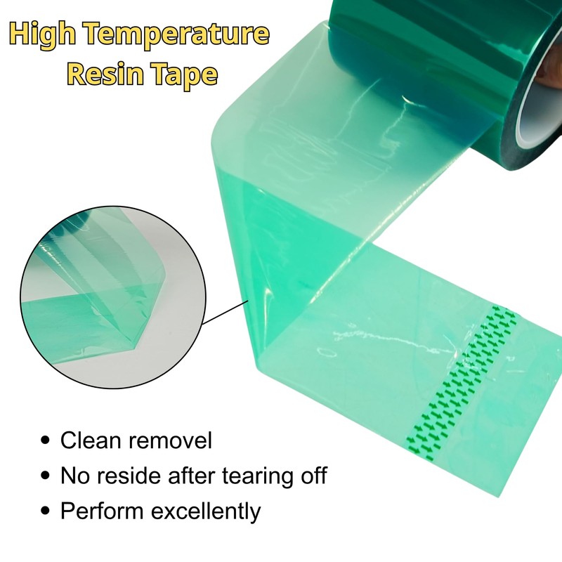 CHUANGSEED Heat Resistance Tape for Resin Molds, Powder Coating, Circuit