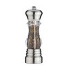 Gmill by Grunwerg Stainless Steel & Acrylic Single Pepper Mill, 17cm