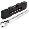 kboisha 3/4-Inch Drive Extendable Ratchet Handle, Reversible Quick Release Telsecoping