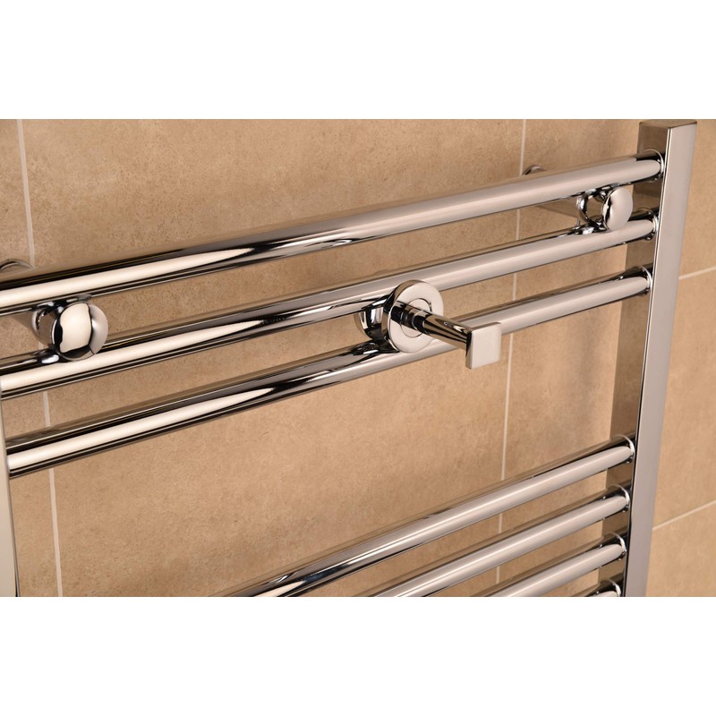 Manissa Solid Metal Chrome Plated Towel Warmer Hook Robe Hook
