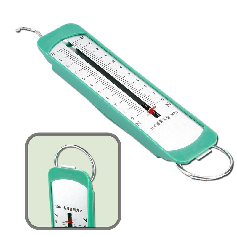 Dynamometer Newtons Force Meter Spring Scale, 10N Newtons Meter Spring