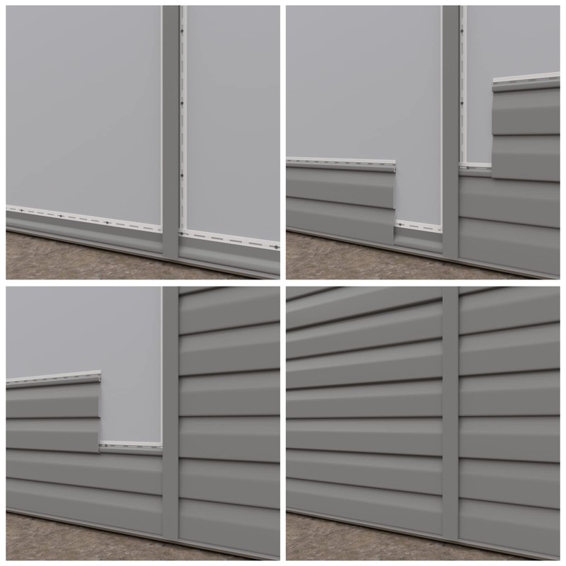 HEXIM Siding Facade Panels, Outdoor Facade Cladding, Weatherproof, Plastic Panels,