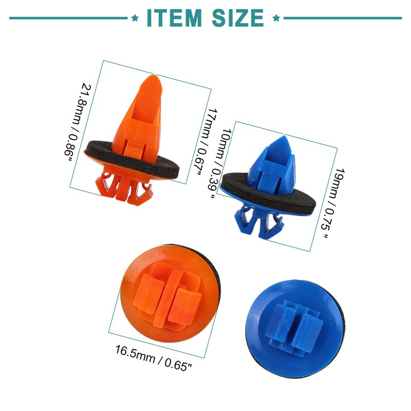 ACROPIX Door Trim Panel Retainer Clips for Toyota 4Runner Tacoma