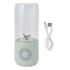 Electric USB Juicer Blender Green 6 Leaf Blades 1300mAh 500ml