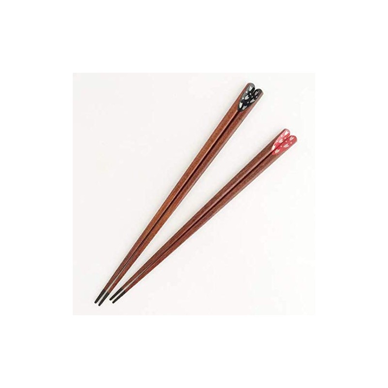 Officer 左衛門 若狭 Coating Chopsticks, Celestial Throwing Cherry Couple Chopsticks