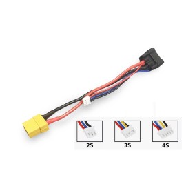 Unbranded 4S/3S/2S Lipo Battery Bullet Connector Cable Adapter fit for XT60 - 4S