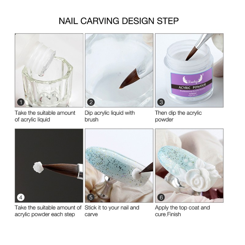 Acrylic Nail Kit Acrylic Powder & Liquid Set with Nail