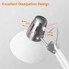 LEPOWER Metal Desk Lamp, Adjustable Goose Neck Architect Table Lamp