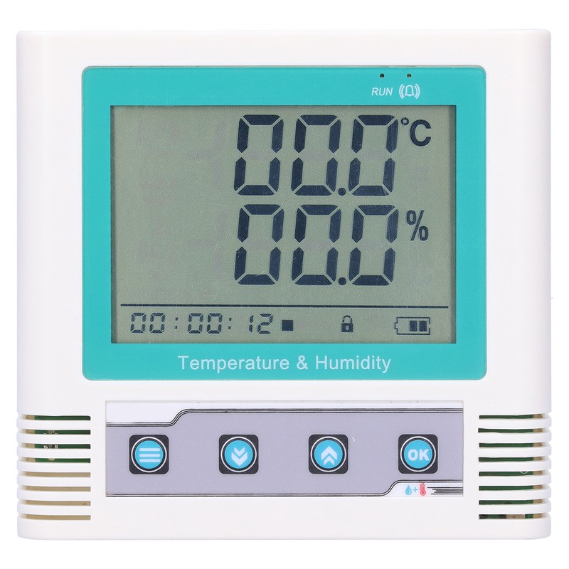 Temperature and Humidity Data Logger USB Built in Recorder LCD