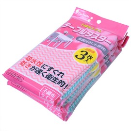 Towa Sangyo Dish Towel FT Rayon Table Duster, Set of 3