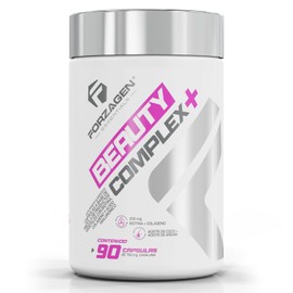 Forzagen | Biotina con Zinc Multivitamínico para Mujer Beauty Complex | Suplemento para el Cuidado de Cabello y Uñas | Complejo de Vitaminas B y Antio