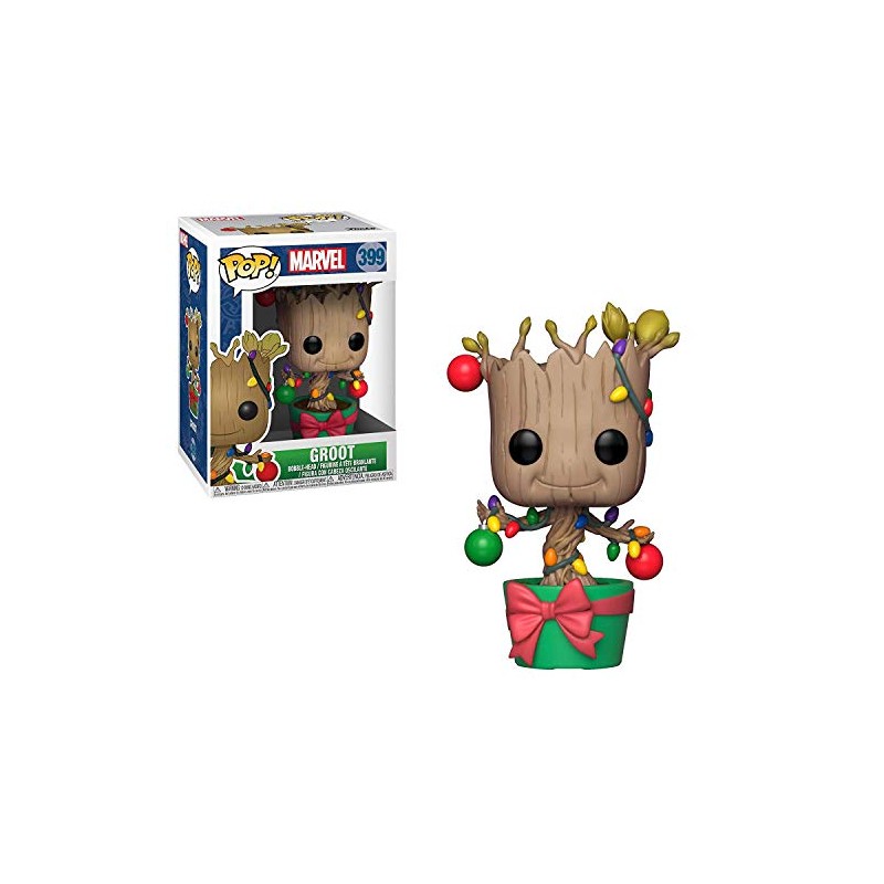 Guardians of the Galaxy Bobble-Head Figurine Groot Christmas Funko Pop
