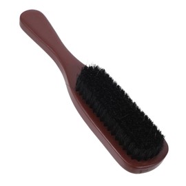 TOVINANNA Mens Hair Brush Bristles Brush for Beard Hair Styling Tool with Wooden Handle