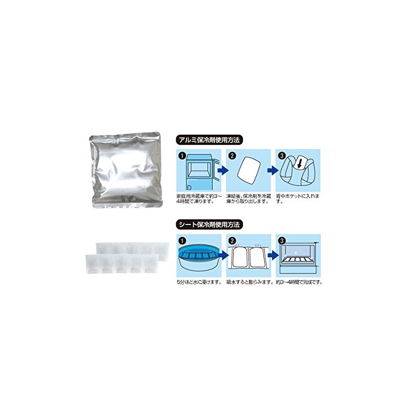 Heatstroke Prevention Goods (BR-571 Ice Bag Double Replacement Ice Pack