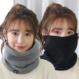 (코어무역) 겨울 넥워머 남여공용 목토시 방한 멀티스카프 골프 자전거 오토바이 목도리 (Core Trade) Winter Neck Warmer Unisex Neck Gaiter Thermal Multi-Scarf for Golf Cycling Motorcycle Scarf