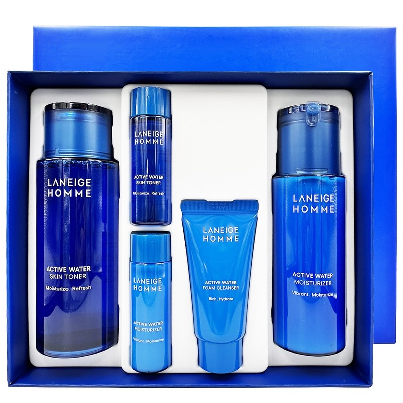 2-piece set Laneige Homme Actiz Water Skin + Lotion Men's