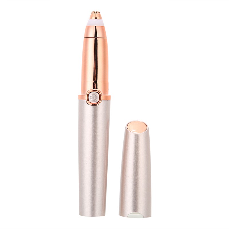 Lipstick Shaped Electric Eyebrow Trimmer Mini Portable Women Eyebrow Shaver