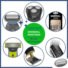 SYPRIN Original Syprin Scherkopf Öl für Haarschneidemaschinen Haarschneider Rasierer Trimmer I Scherkopföl Friseurbedarf Schermaschinenöl Feinmechanik Öl 3er set