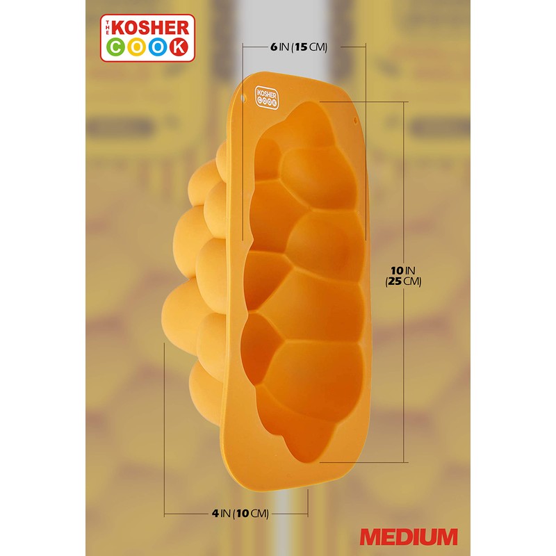 The Kosher Cook Silicone Braided Challah Mold - Medium -