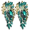 2Pcs Corsage Brooch Fashion Retro Exquisite Alloy Pins Applique Clothing