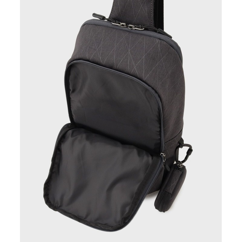 Takeokikuchi G8701334 Men's Body Bag, Waist Pouch, Multi-functional and Lightweight,