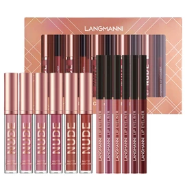 Peel Off Matte Lip Tint 3 Colours Long Lasting Lip Stain Peel Off Matte Tattoo Colour Lip Gloss Waterproof Liquid Lipstick Non-Stick Cup Tinted Lip Stain (A, 3 Pieces)