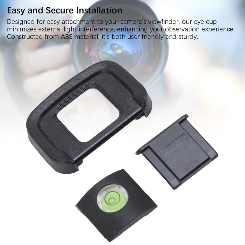 Generic Camera Hot Shoe Cover, 3 in 1 Eyecup Hot