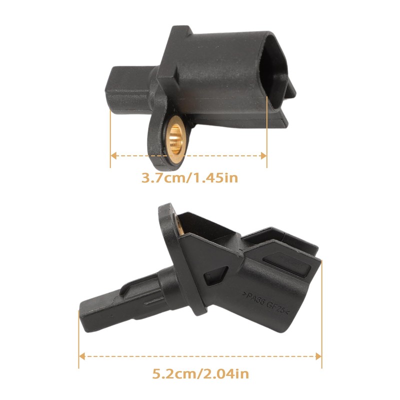 Effitnee Front Rear Left Right ABS Sensor for Focus Mk2