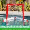GoSports Lacrosse Floating Pool Goal Set - Includes Water Goal,