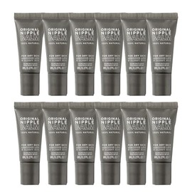 Nipple Balm, Long-Lasting Hydration, Helps to Soothe, Protect Dry Skin & Chapped Lips, Lightweight, Smooth Texture, 10-in-1 Multitasker, Portable, Easy to Use, Ideal for Skin Types (Pack of 12)