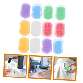 Kisangel Portable Soap Sheets for Travel Scented Soap Paper for Outdoor Hygiene for Camping Hiking and Business Trips Safe and Convenient Cleaning